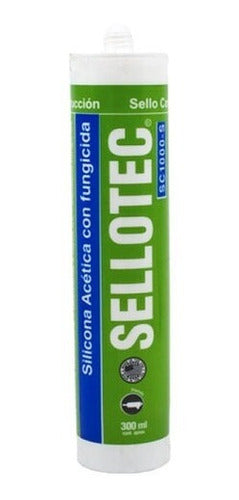 SILICONA SELLOTEC ACÉTICA TUBO