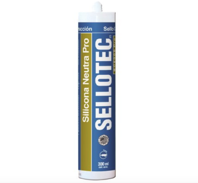 SILICONA SELLOTEC NEUTRA PRO PARA ESPEJO TUBO