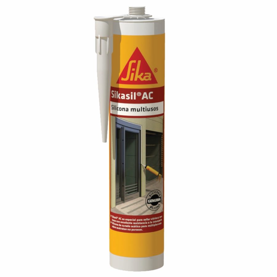 SILICONA SIKASIL ACETICA TUBO